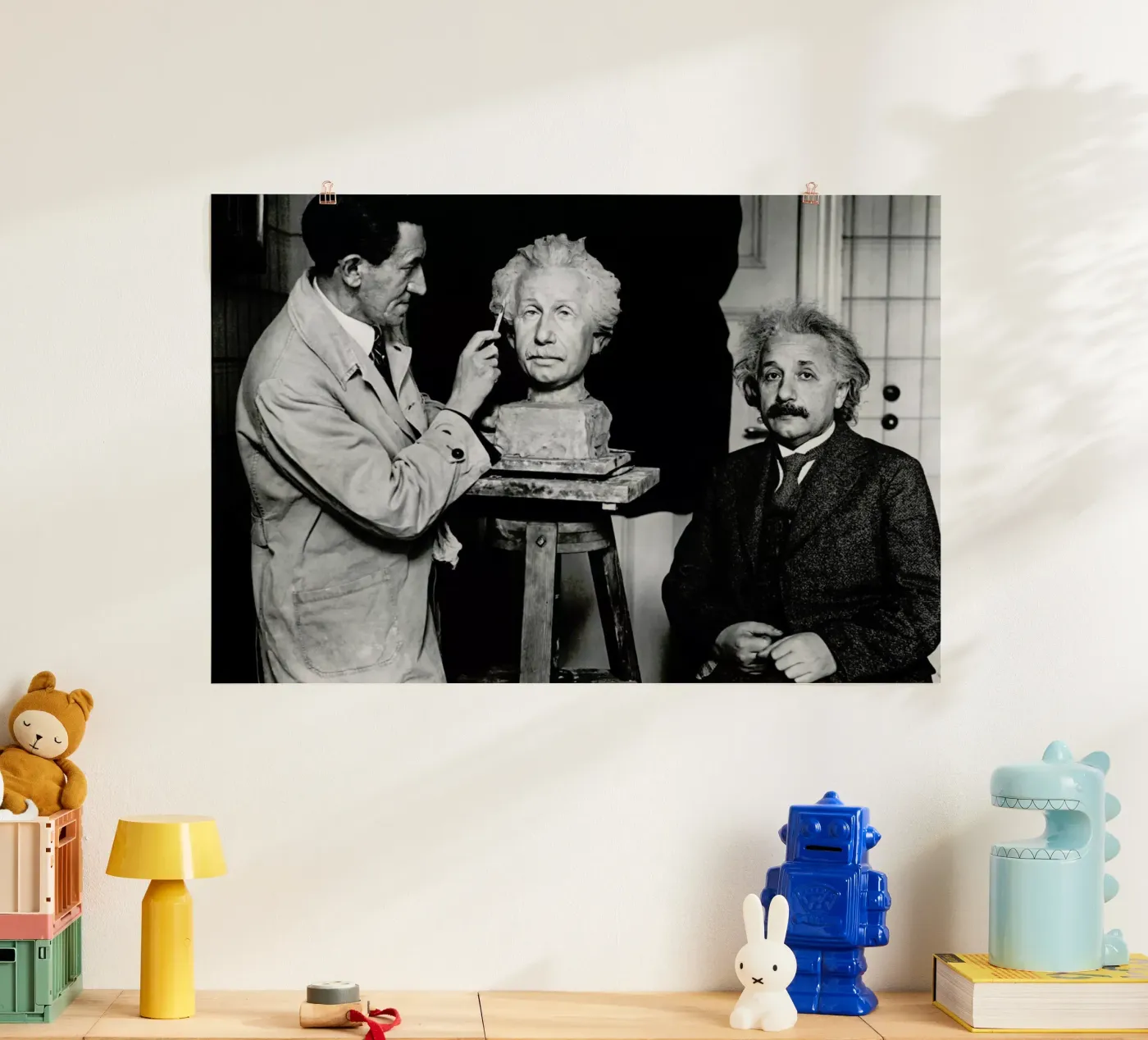 Albert Einstein Portrait poster by Gallery Print and Art Limited