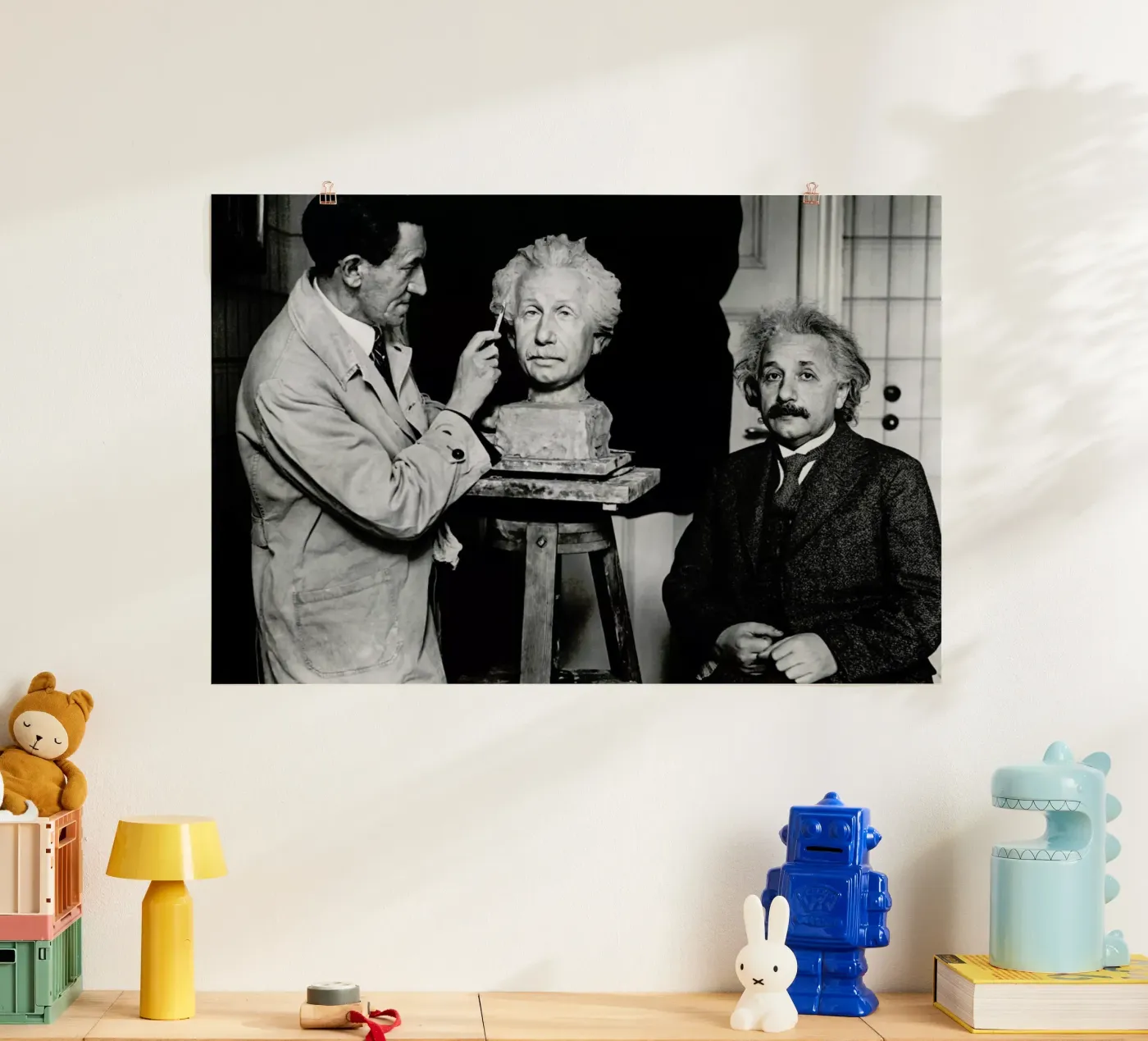 Albert Einstein Portrait poster de Gallery Print and Art Limited