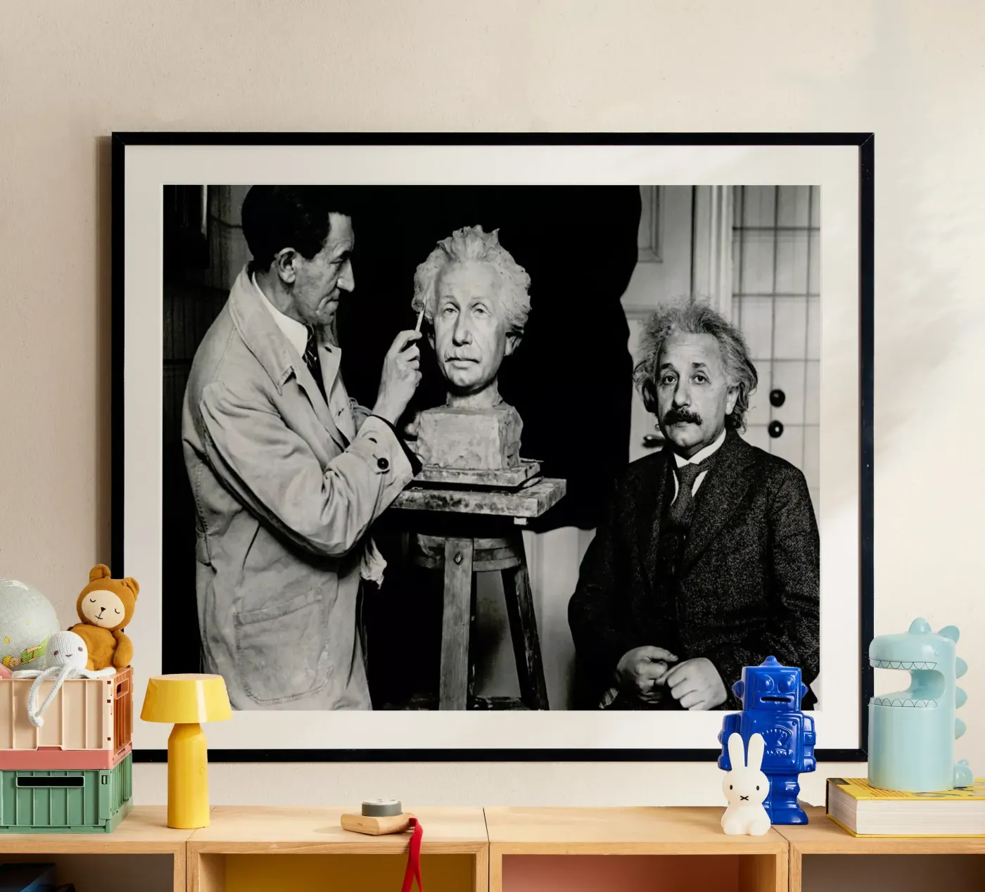 Albert Einstein Portrait poster by Gallery Print and Art Limited