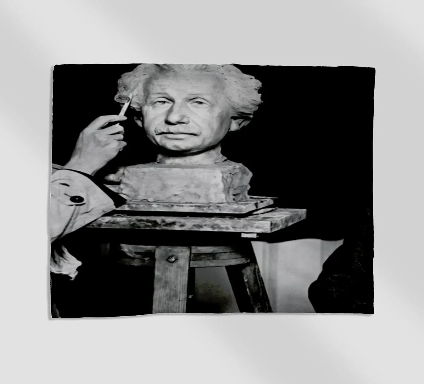 Albert Einstein Portrait telo mare da Gallery Print and Art Limited