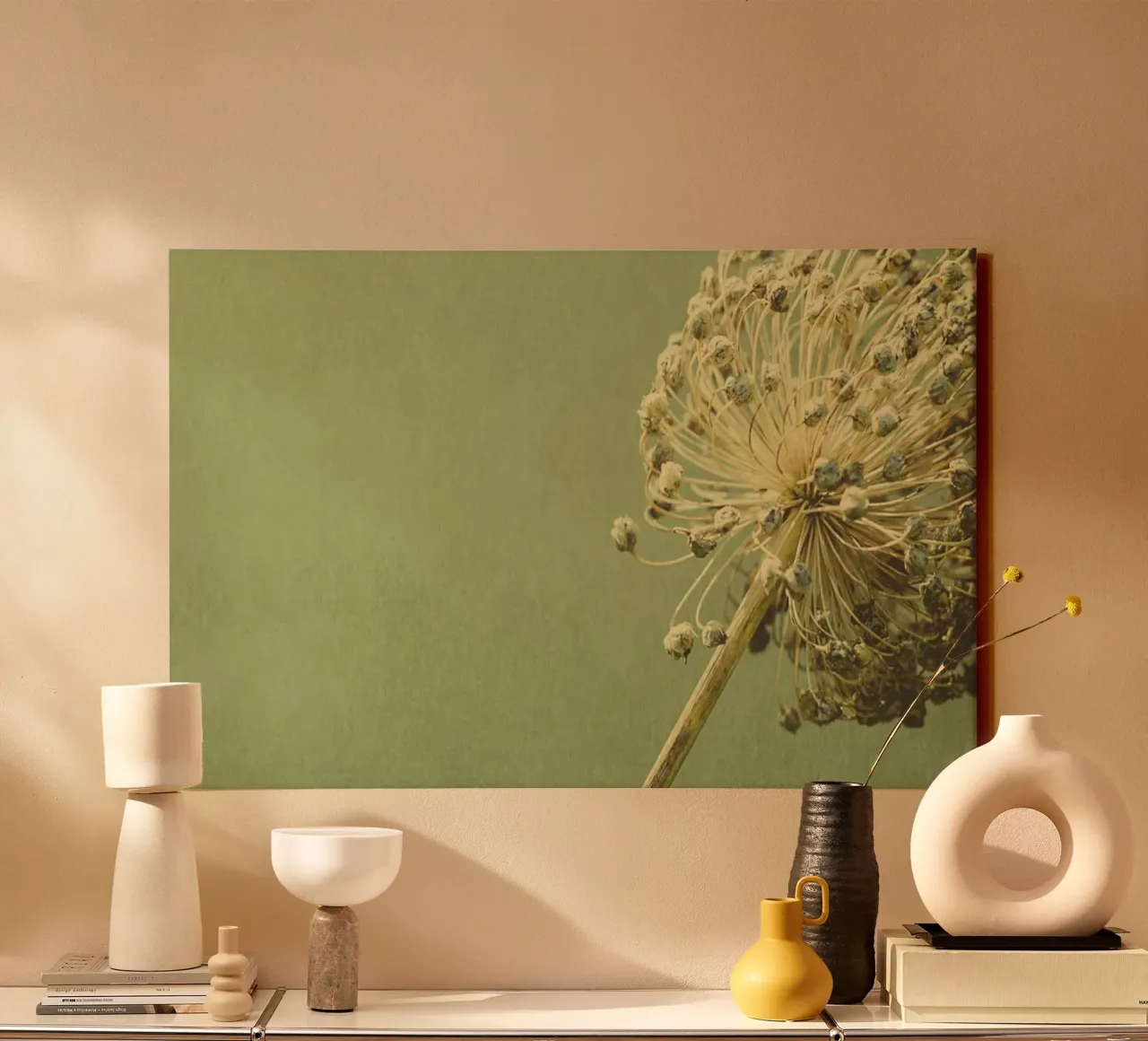 Autunno in Toscana tela con Cornice a cassetta da PhotoVibe Decor