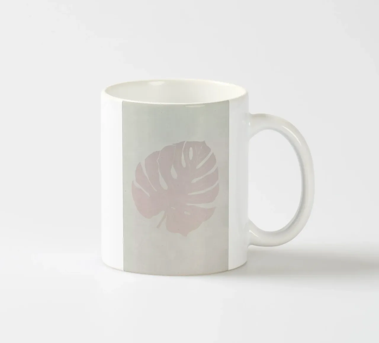 Monstera Rose tazza in ceramica da Elena Veronese