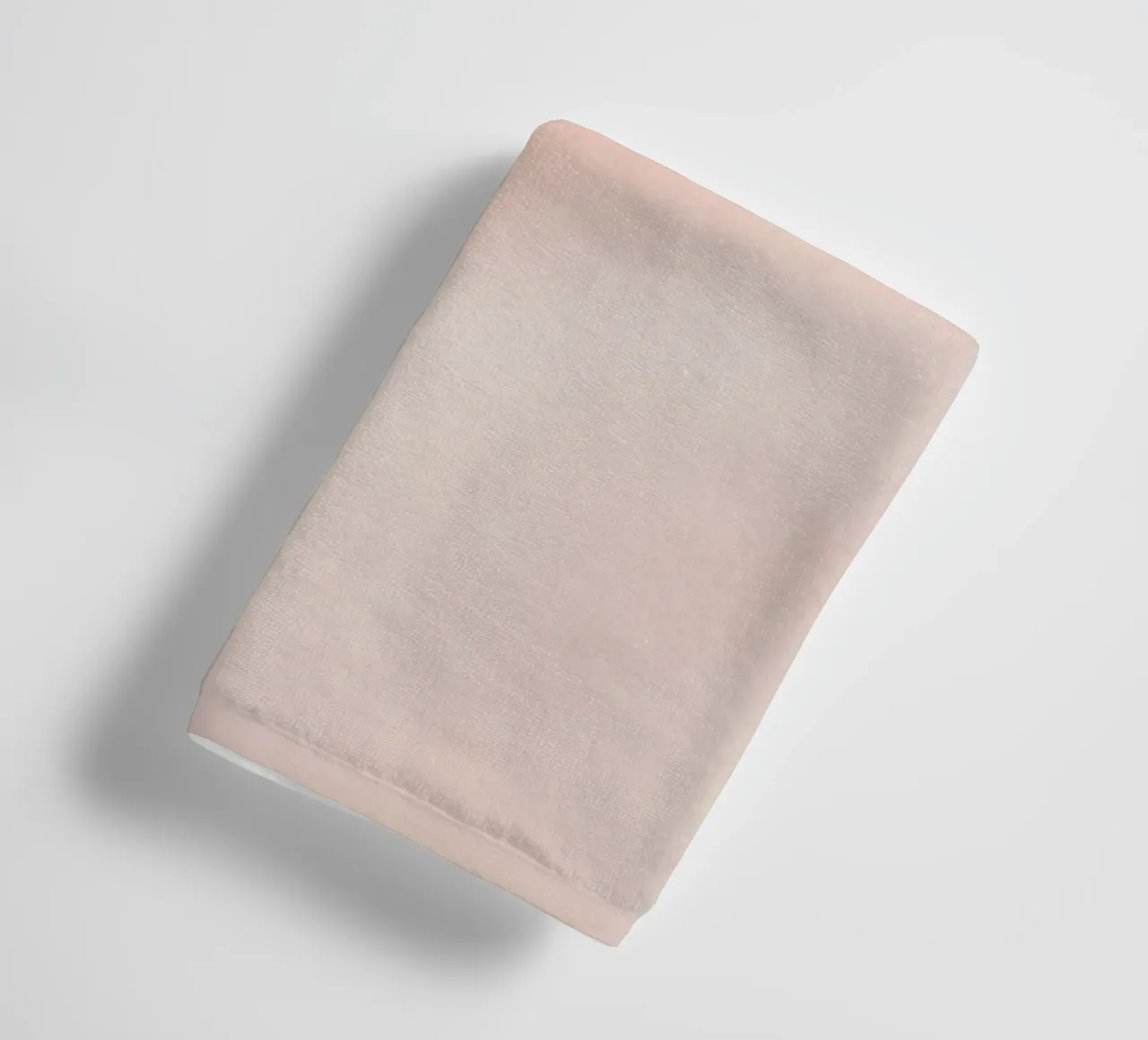 Pinks overlap towel by Little Dean