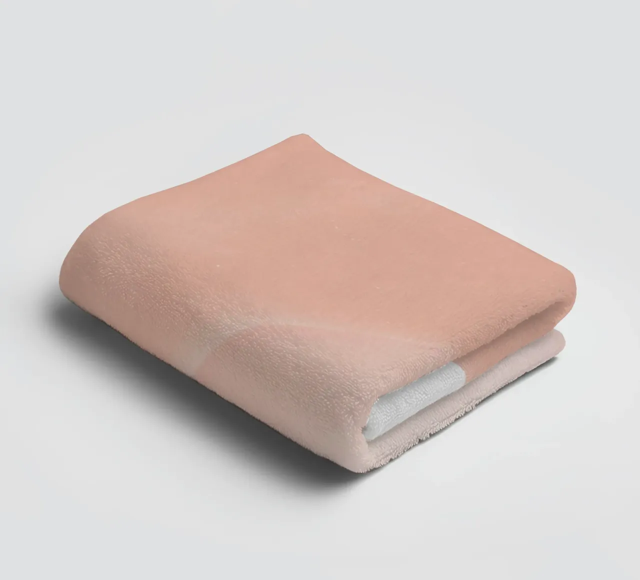 Pinks overlap towel by Little Dean