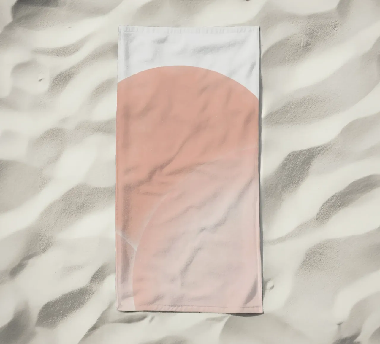 I rosa si sovrappongono telo mare da Little Dean