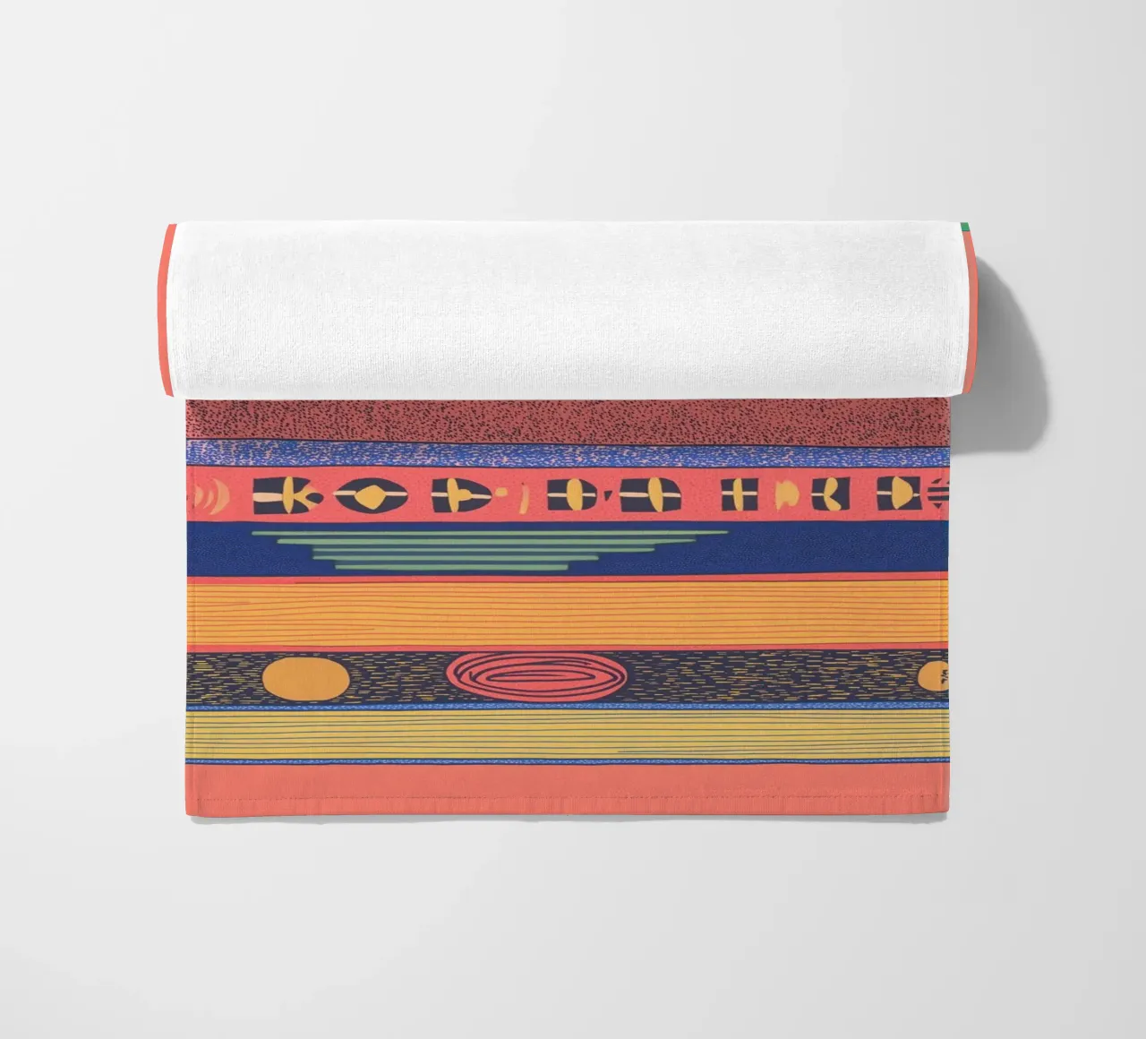 ☕ Cozy Home Library Art – Coffee & Books Aesthetic Print 📚 beach towel by Kaji