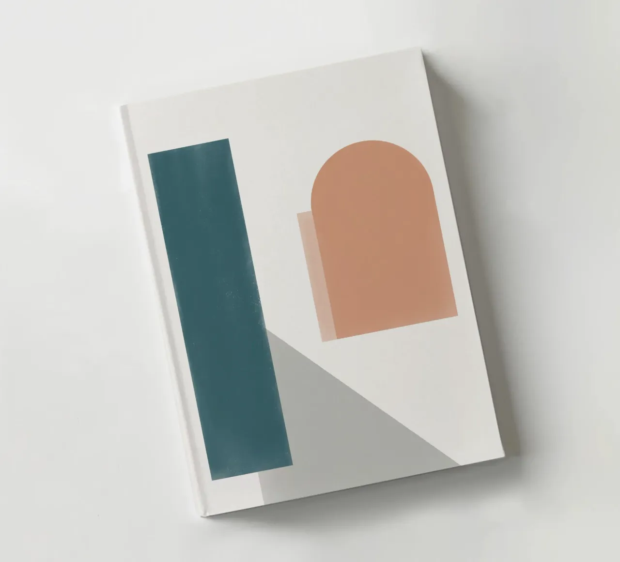 Geometric architecture arrangement notebook by Little Dean