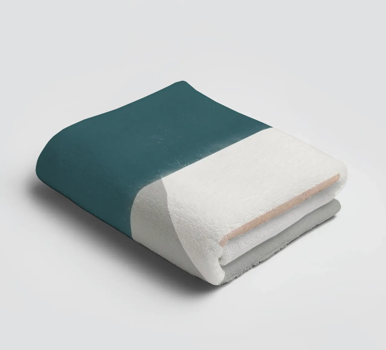 Geometric architecture arrangement towel by Little Dean
