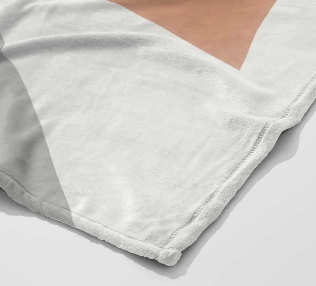 Geometric architecture arrangement fleece blanket by Little Dean