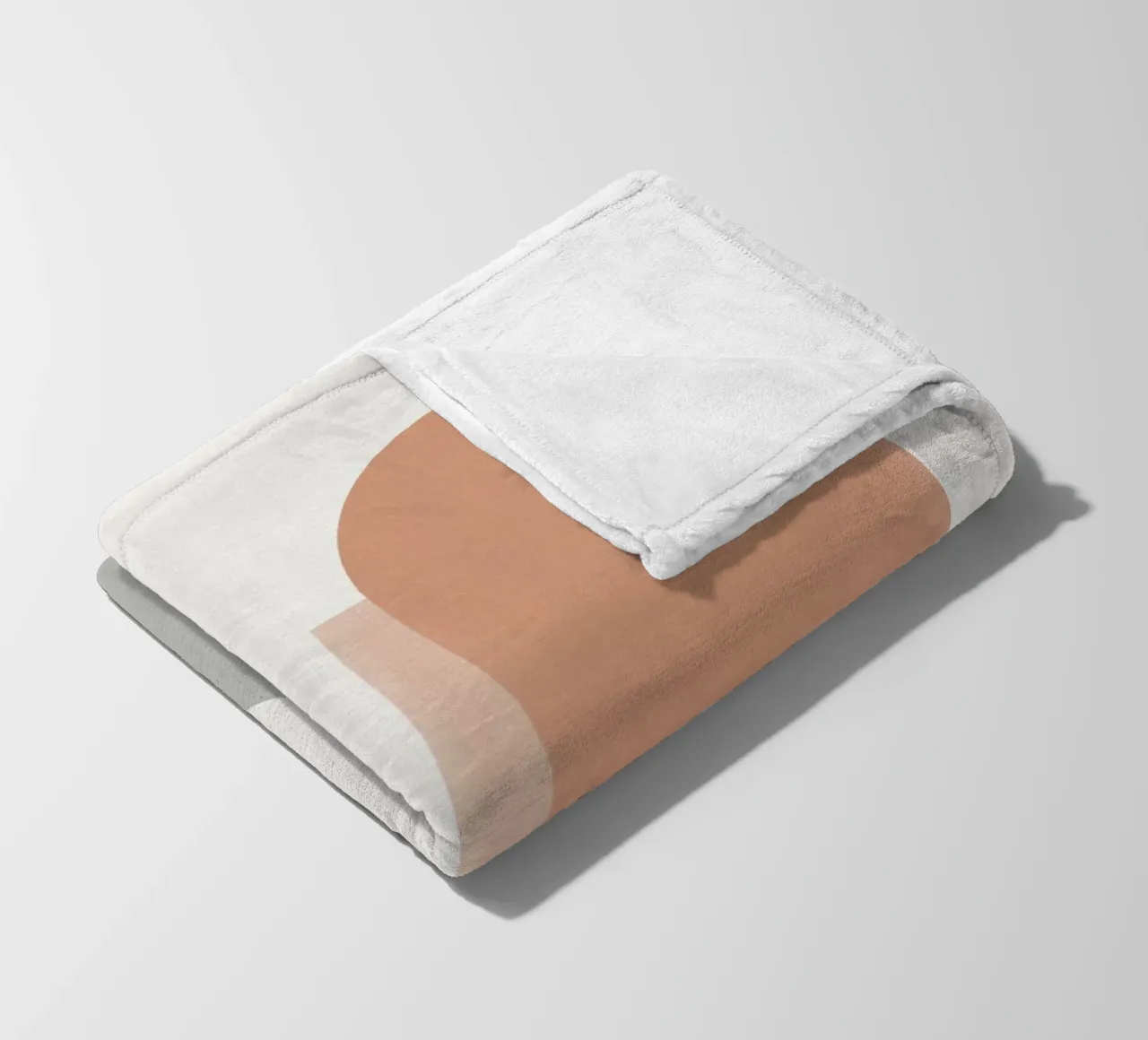 Geometric architecture arrangement fleece blanket by Little Dean