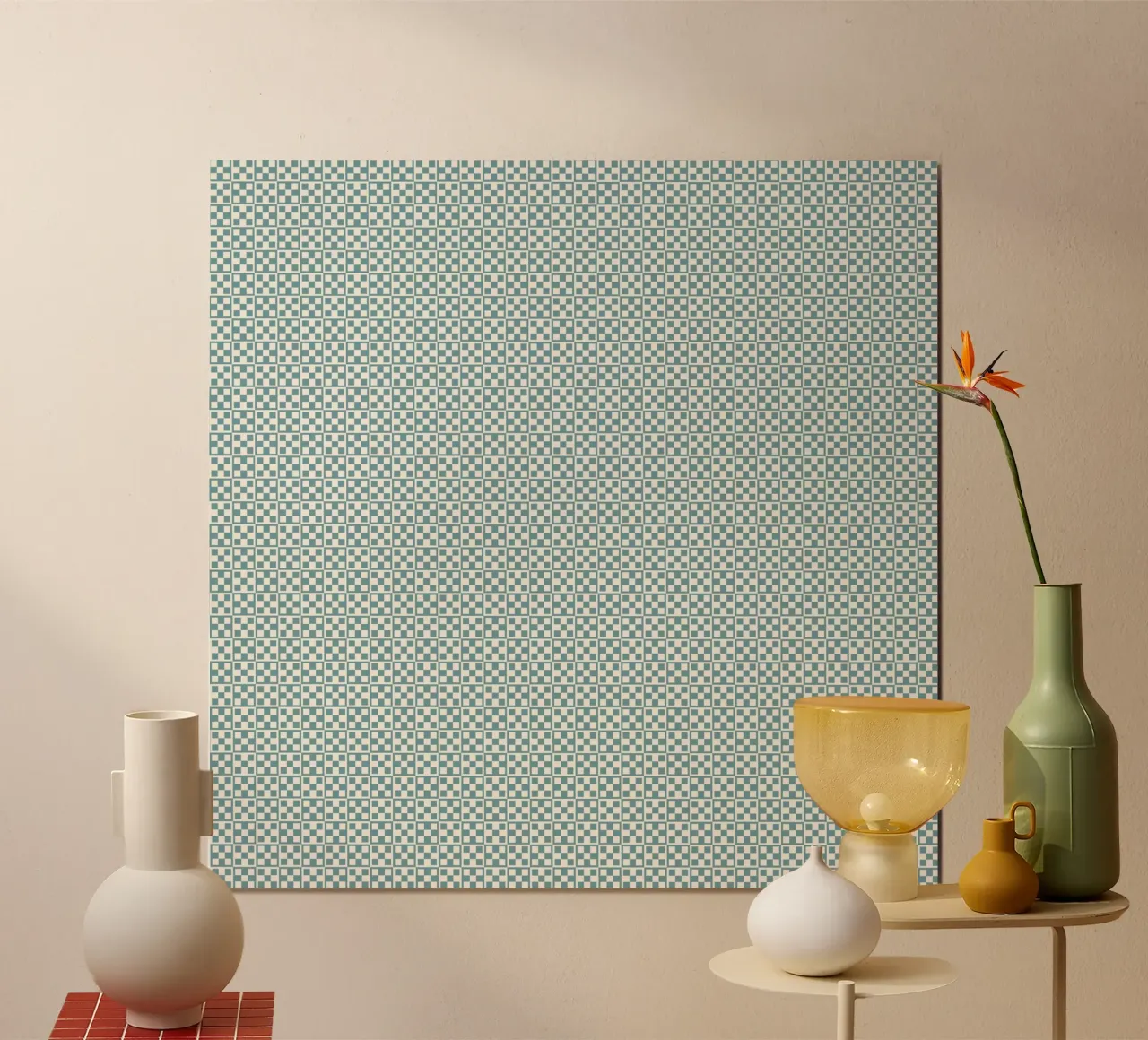 5 Checkers hahnemühle by Little Dean