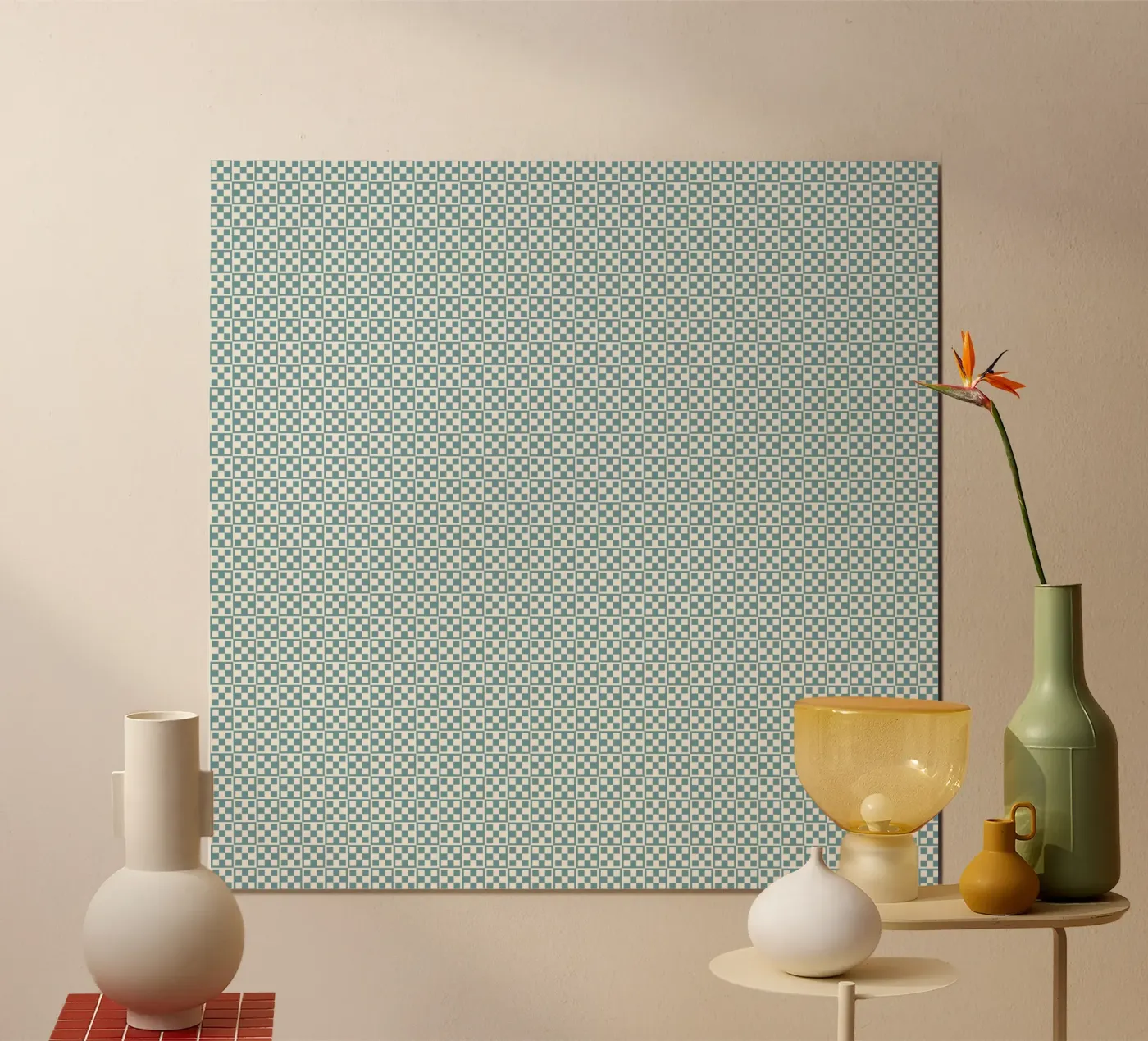 5 Checkers poster by Little Dean