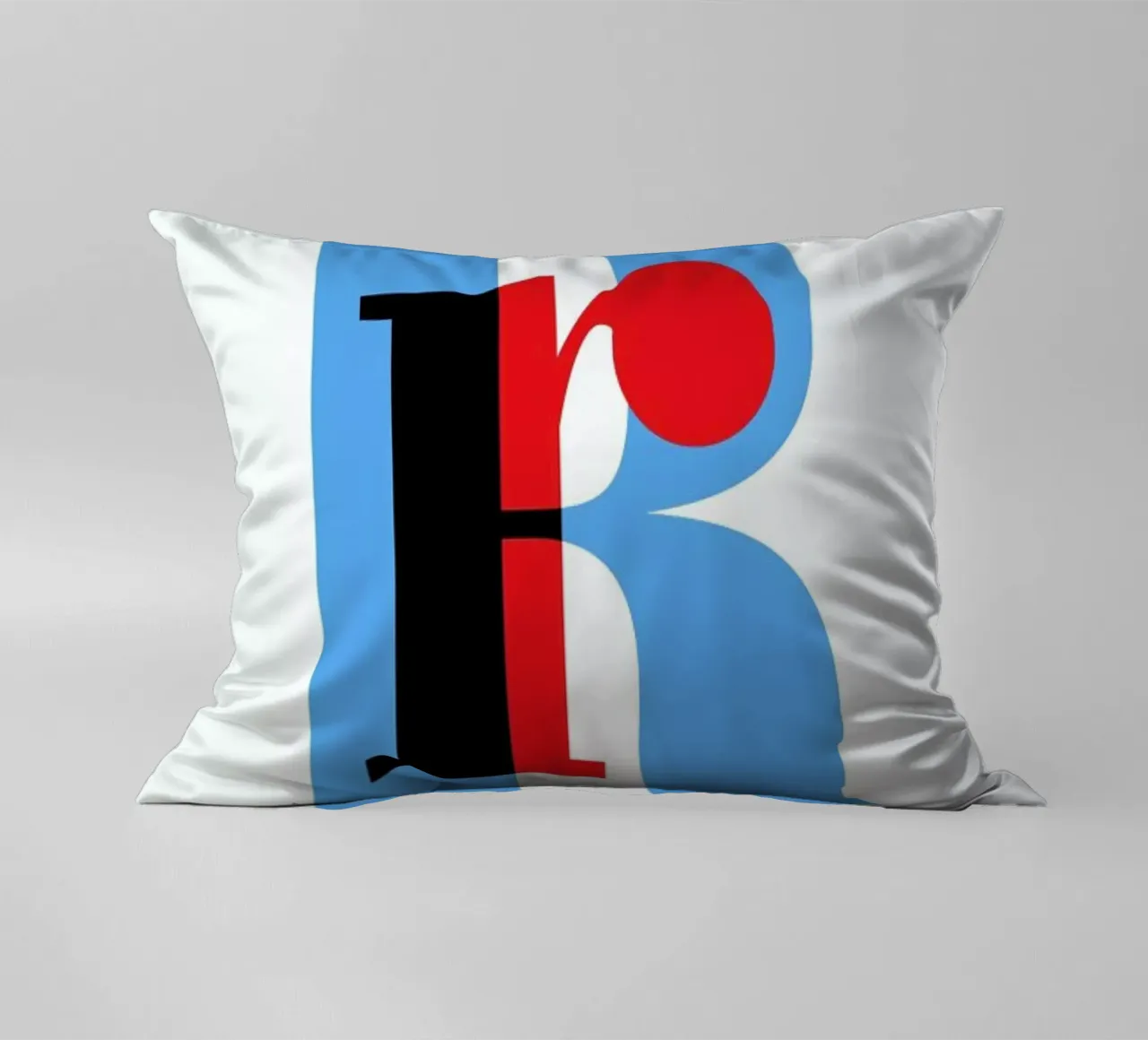 Cyan/Red R cuscino da Studio One