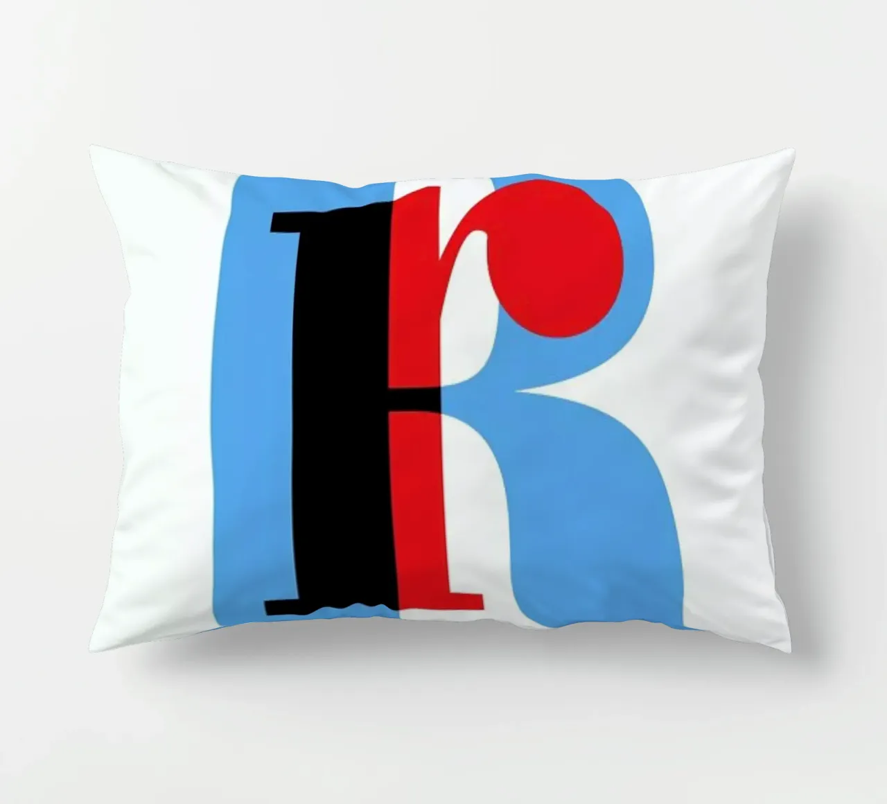 Cyan/Red R cuscino da Studio One