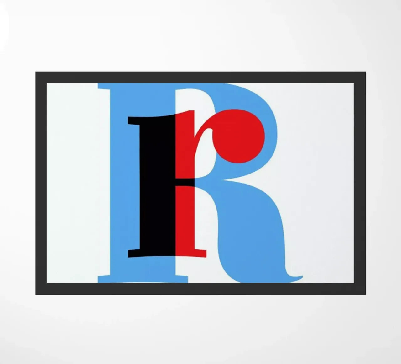 Cyan/Red R zerbino da Studio One