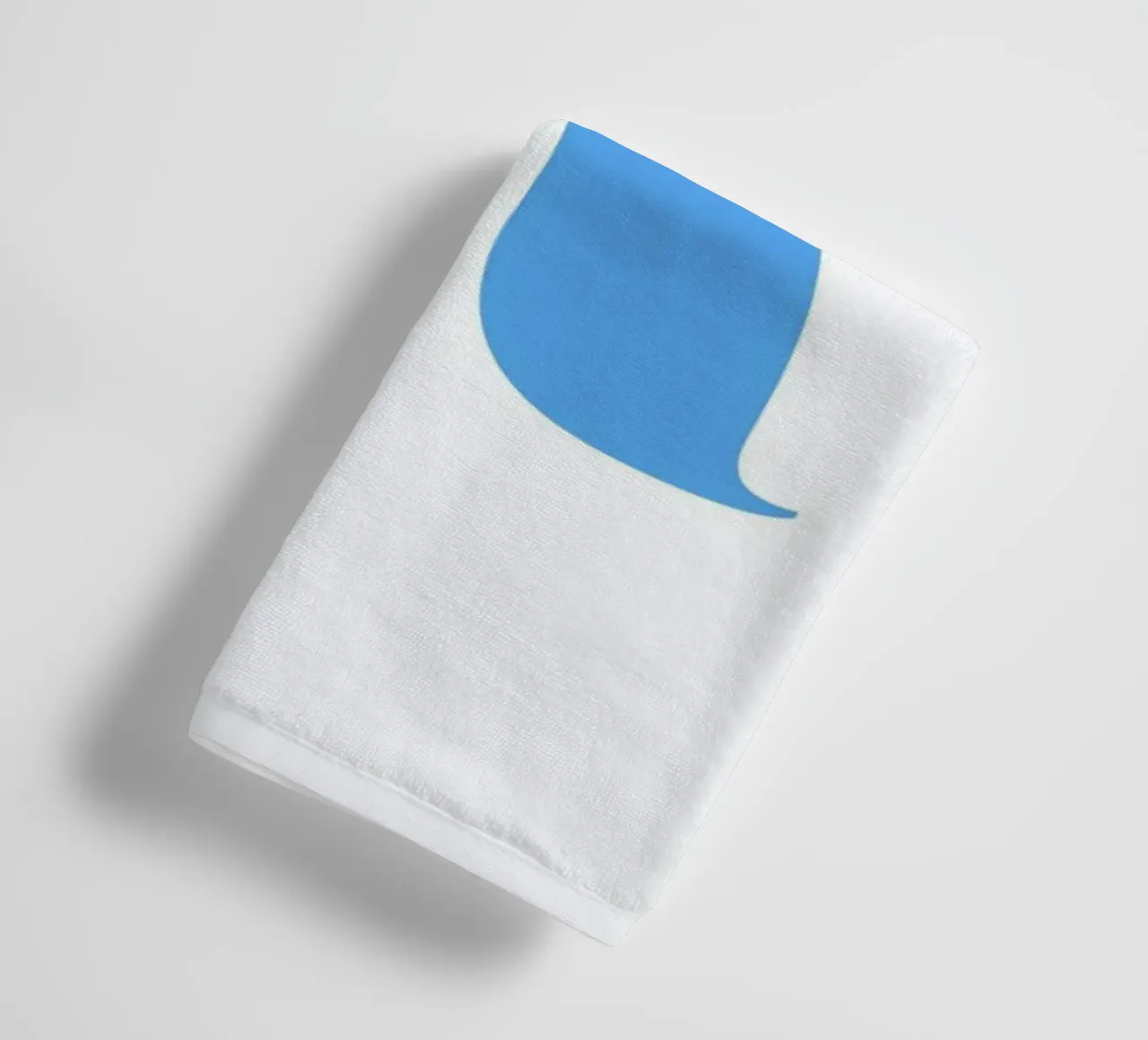 Cyan/Red R asciugamano da bagno da Studio One