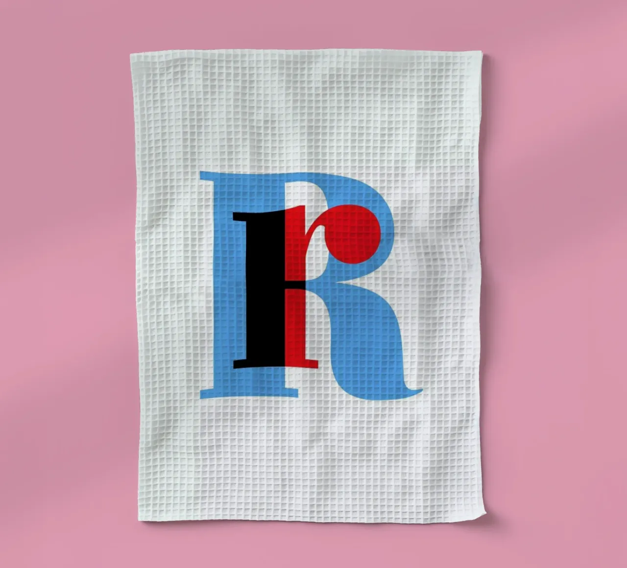 Cyan/Red R canovaccio da cucina da Studio One