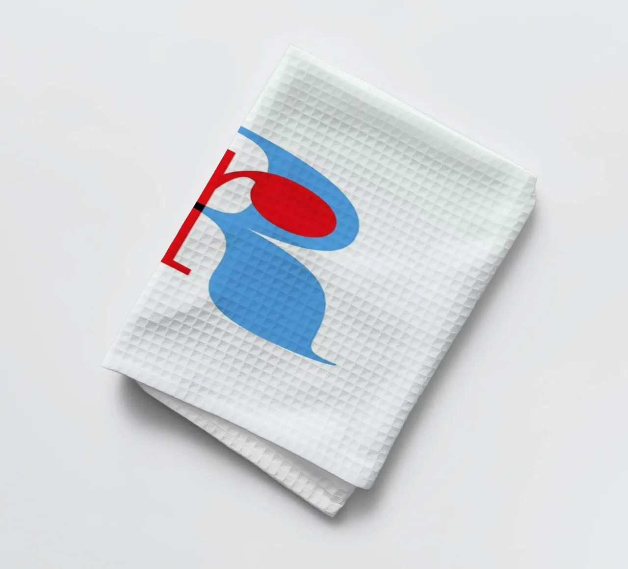 Cyan/Red R canovaccio da cucina da Studio One