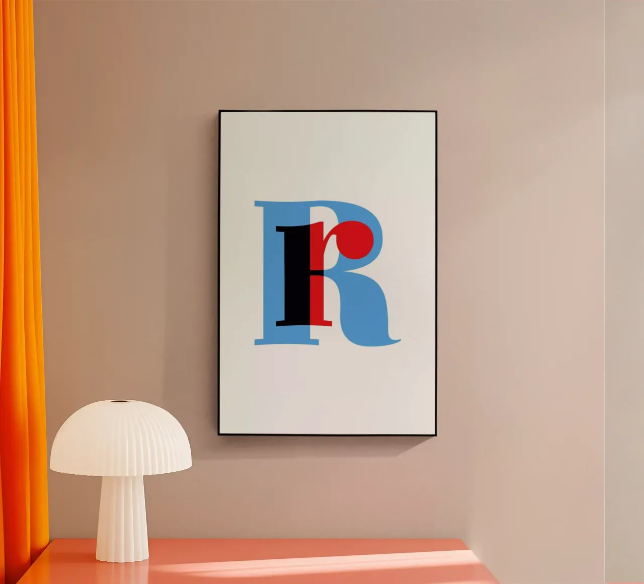 Cyan/Red R plexiglass da Studio One