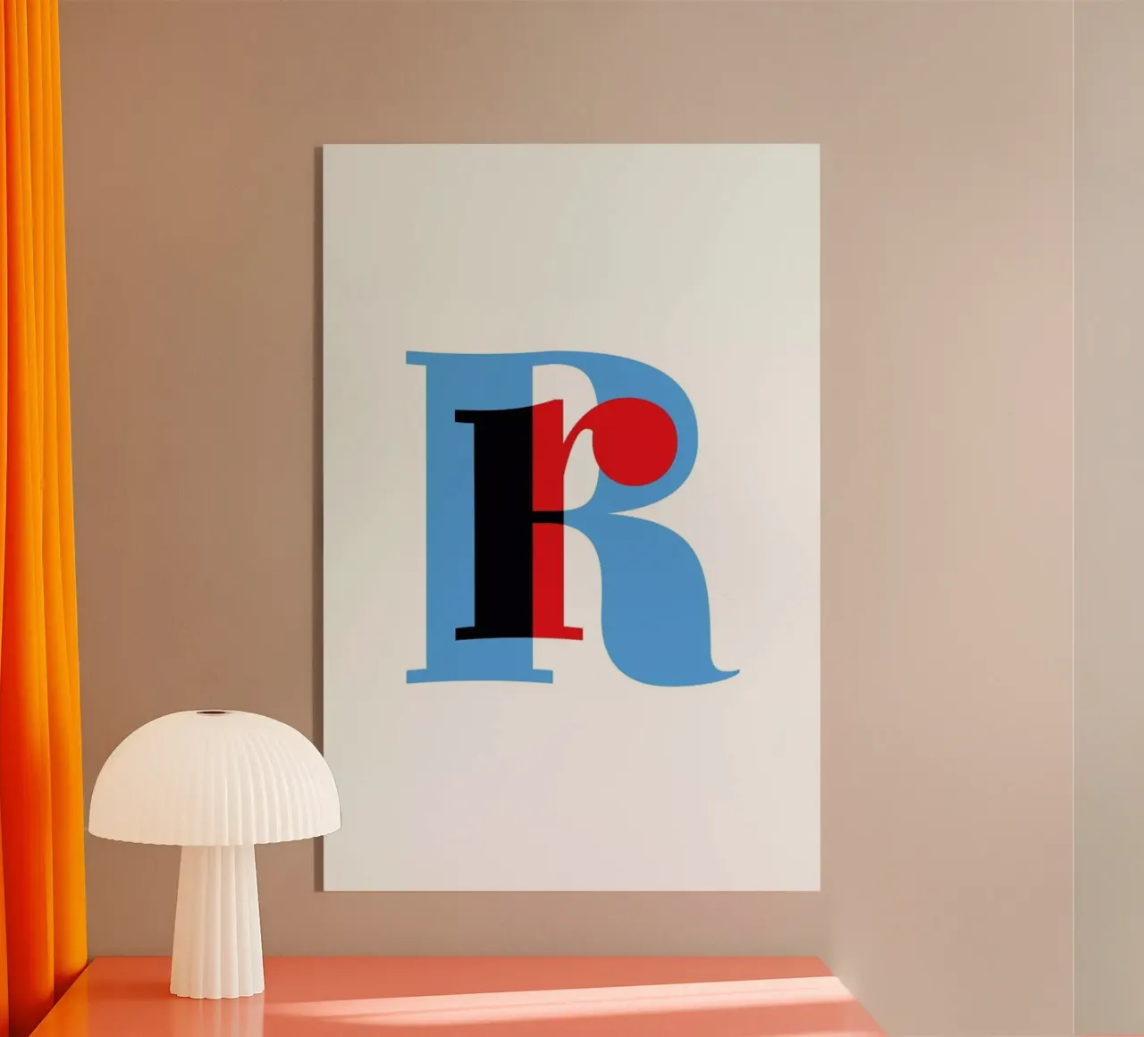 Cyan/Red R plexiglass da Studio One