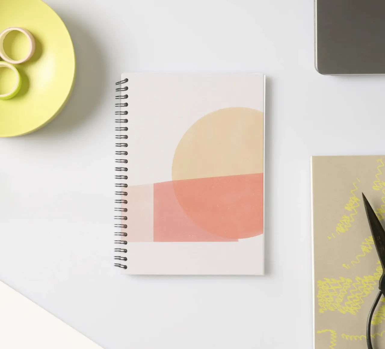 Composizione geometrica V diario ad anelli da Little Dean