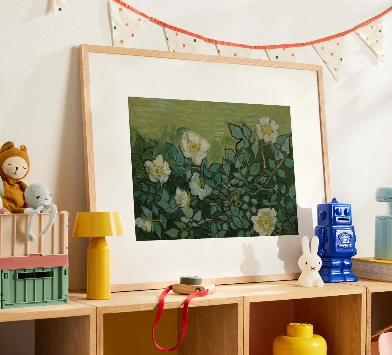 Vincent Van Gogh - Rose selvatiche poster da Timeless Artworks