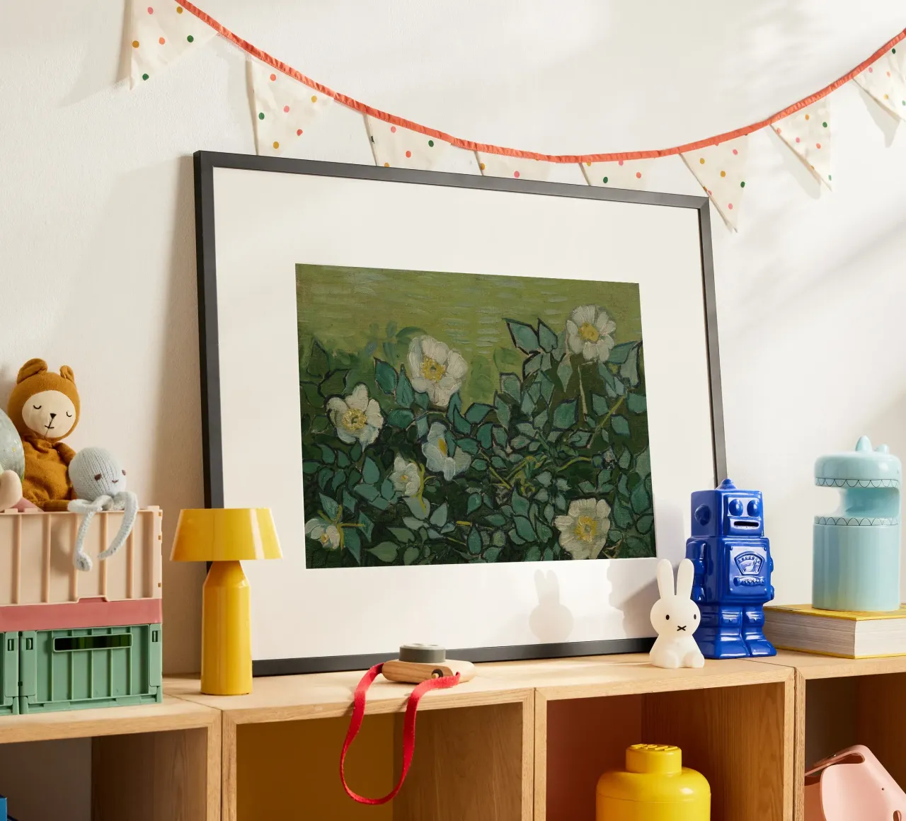Vincent Van Gogh - Rose selvatiche poster da Timeless Artworks