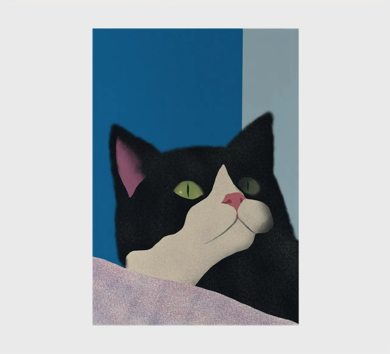 Confused cat notebook by Little Dean
