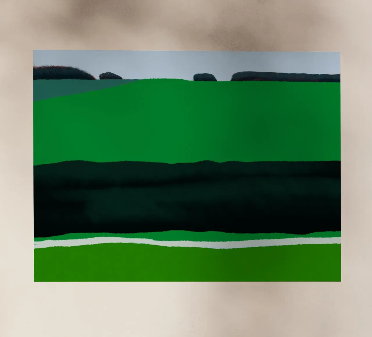 Flat plane pellicola backlit da Little Dean