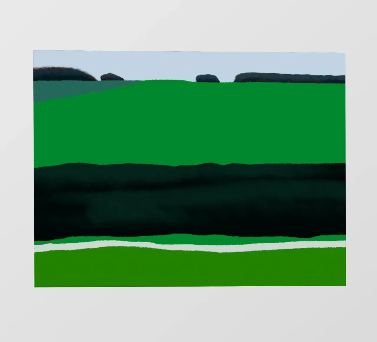 Flat plane pellicola backlit da Little Dean