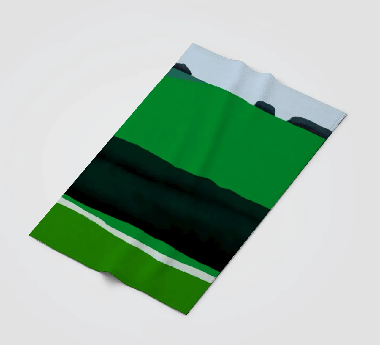 Flat plane Fleecedecke von Little Dean