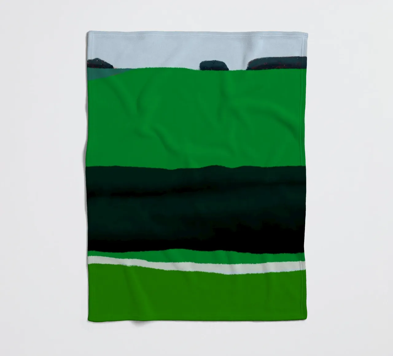 Flat plane Fleecedecke von Little Dean