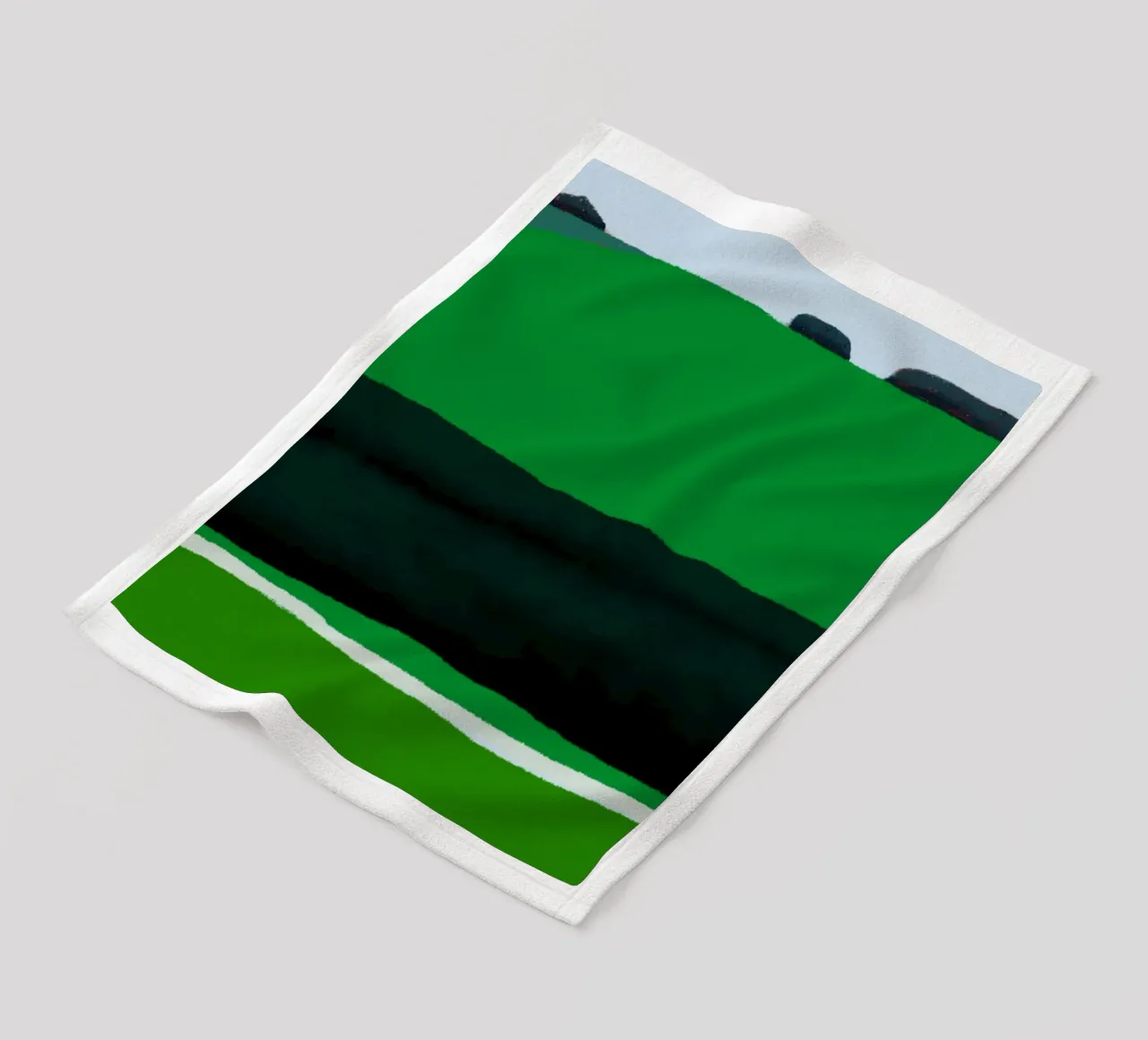 Flat plane Fleecedecke von Little Dean