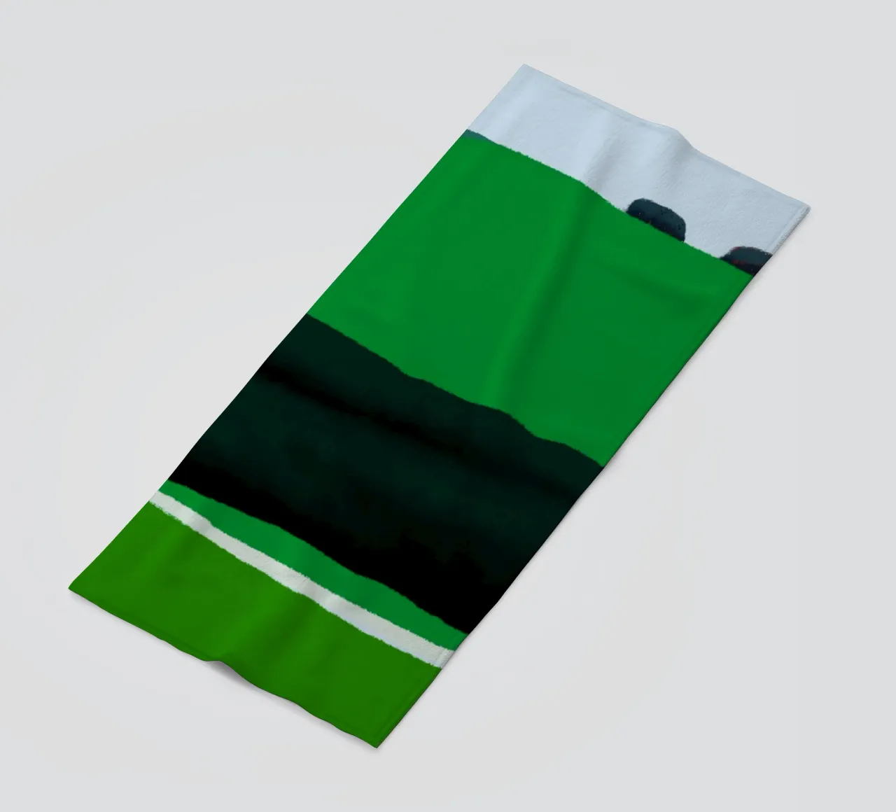 Flat plane beach towel by Little Dean