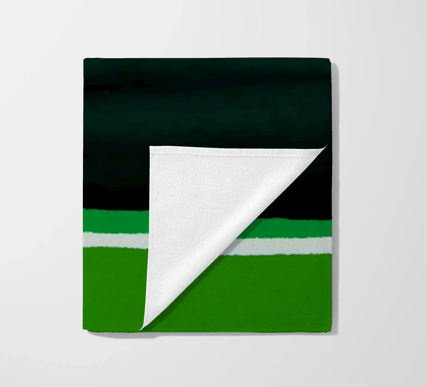 Plat vlak strandhanddoek van Little Dean