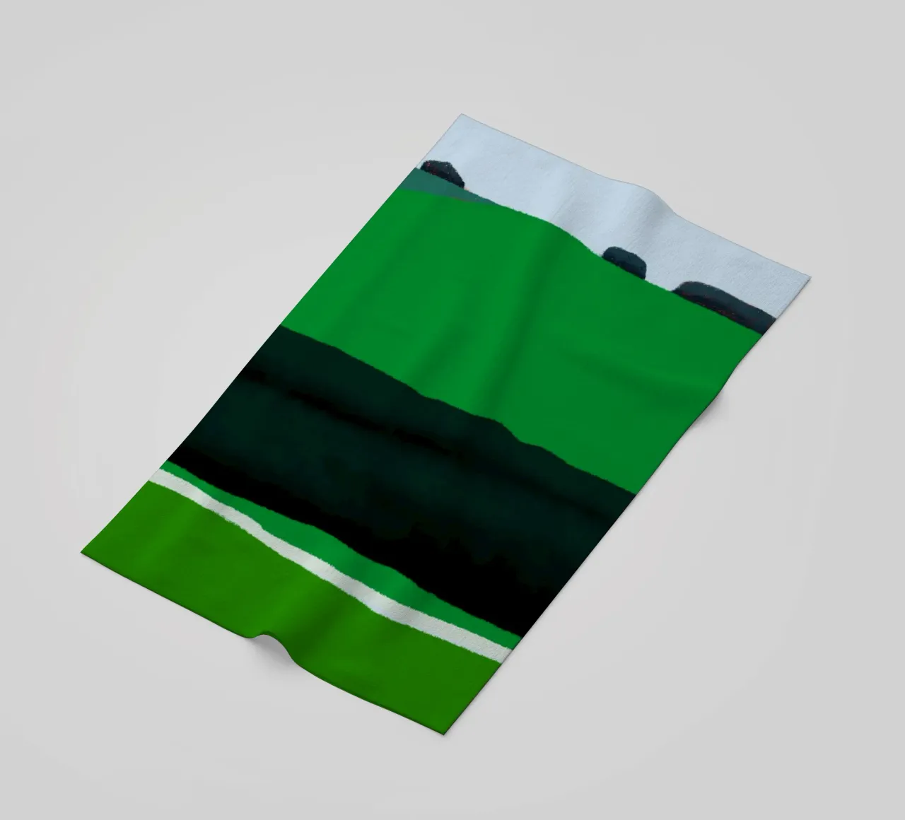Flat plane beach towel by Little Dean
