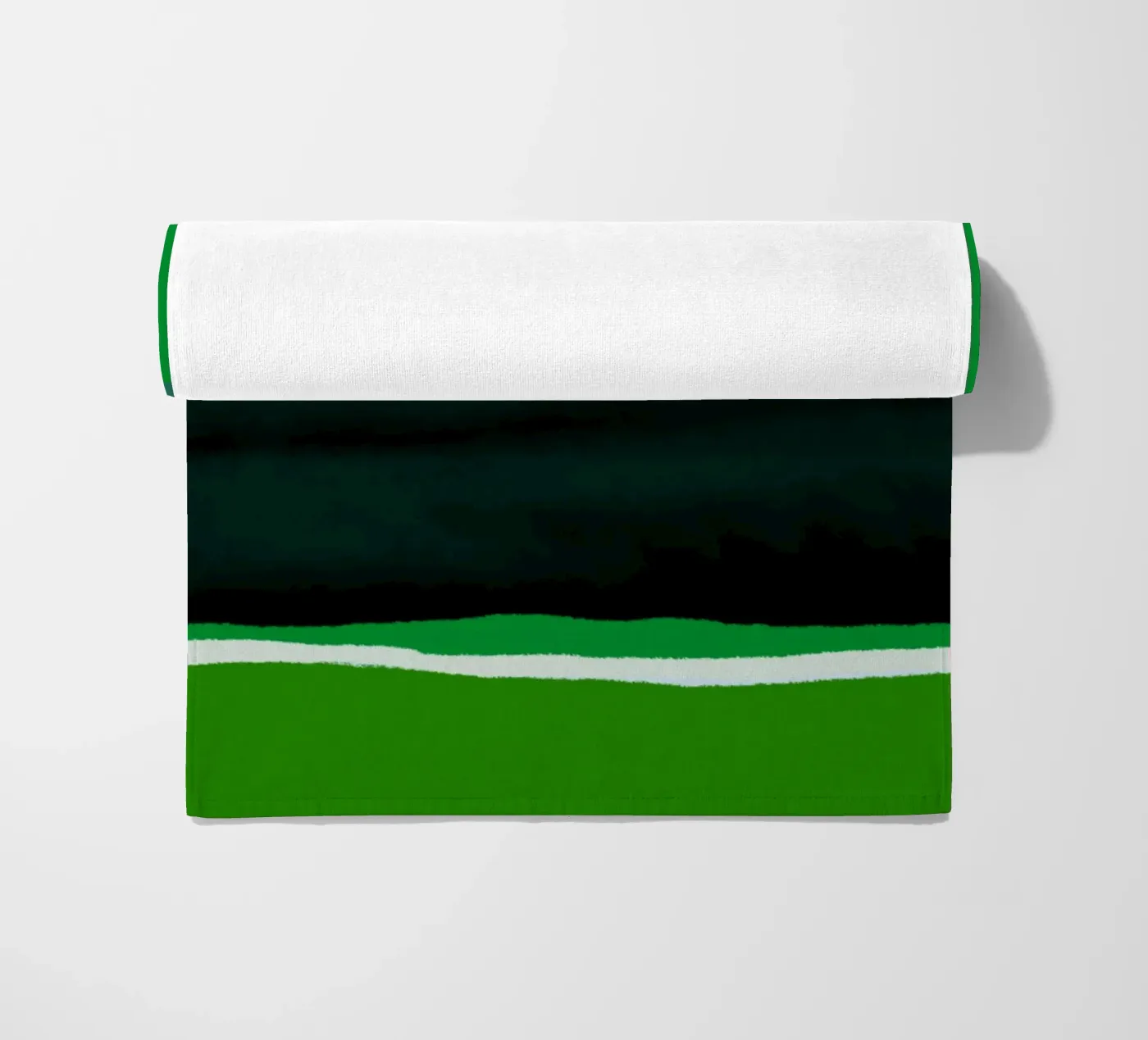 Plat vlak strandhanddoek van Little Dean