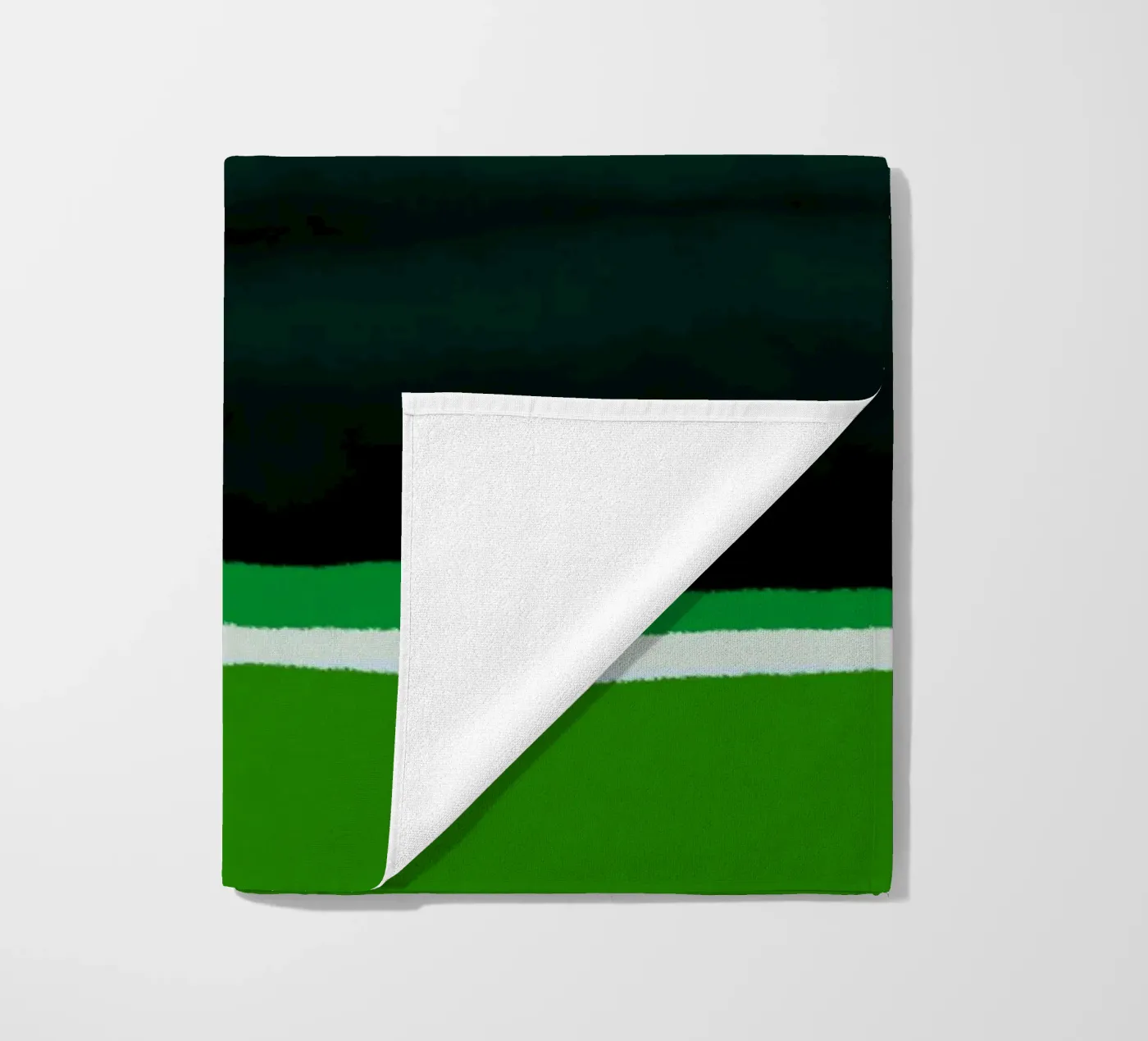 Plat vlak strandhanddoek van Little Dean