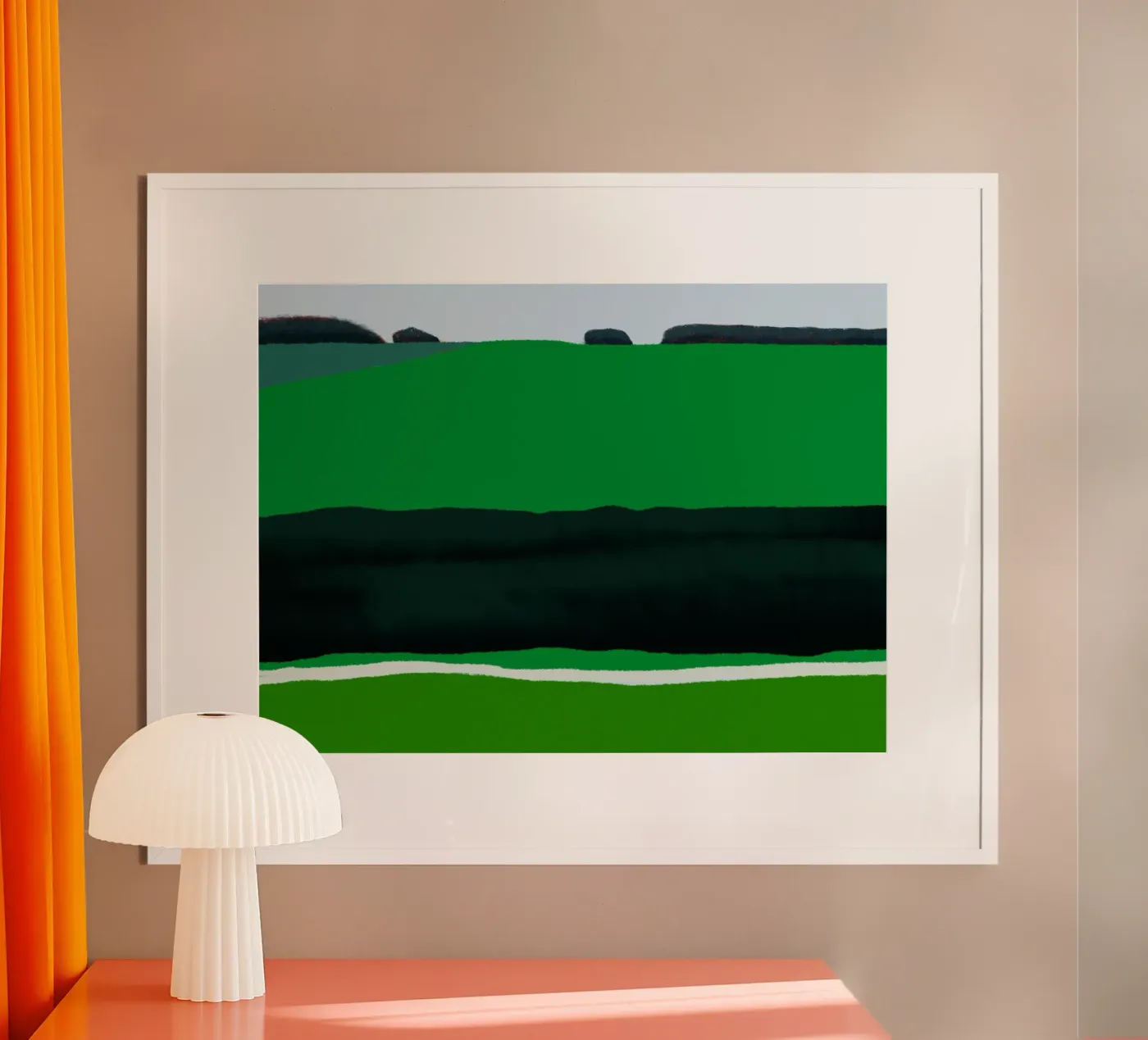 Flat plane Poster von Little Dean