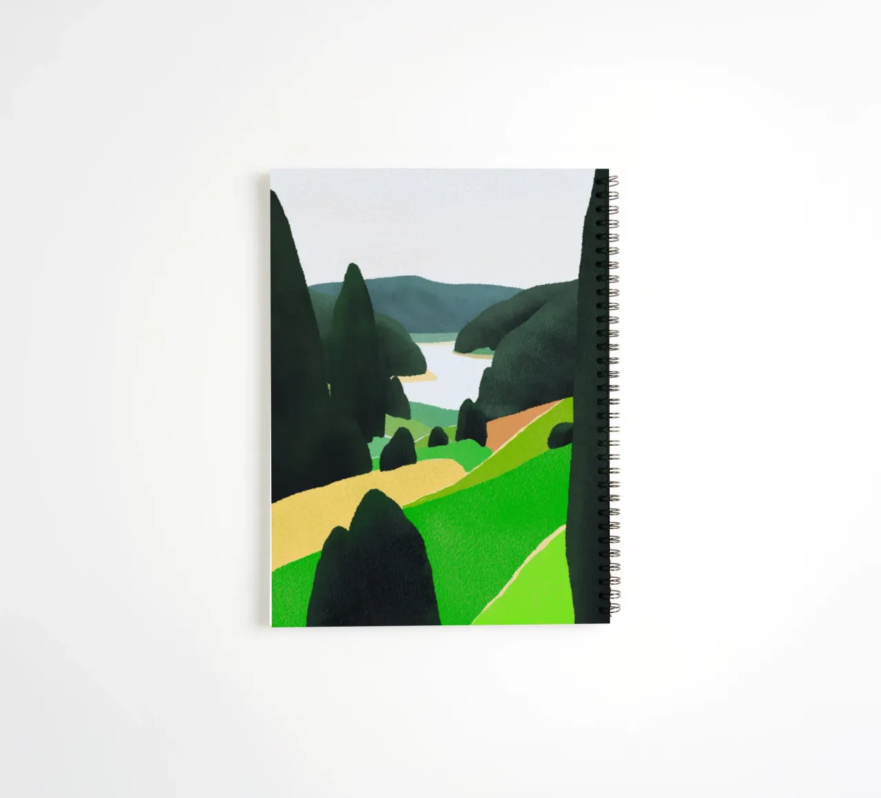 See in weiterer Entfernung Ringbuch von Little Dean