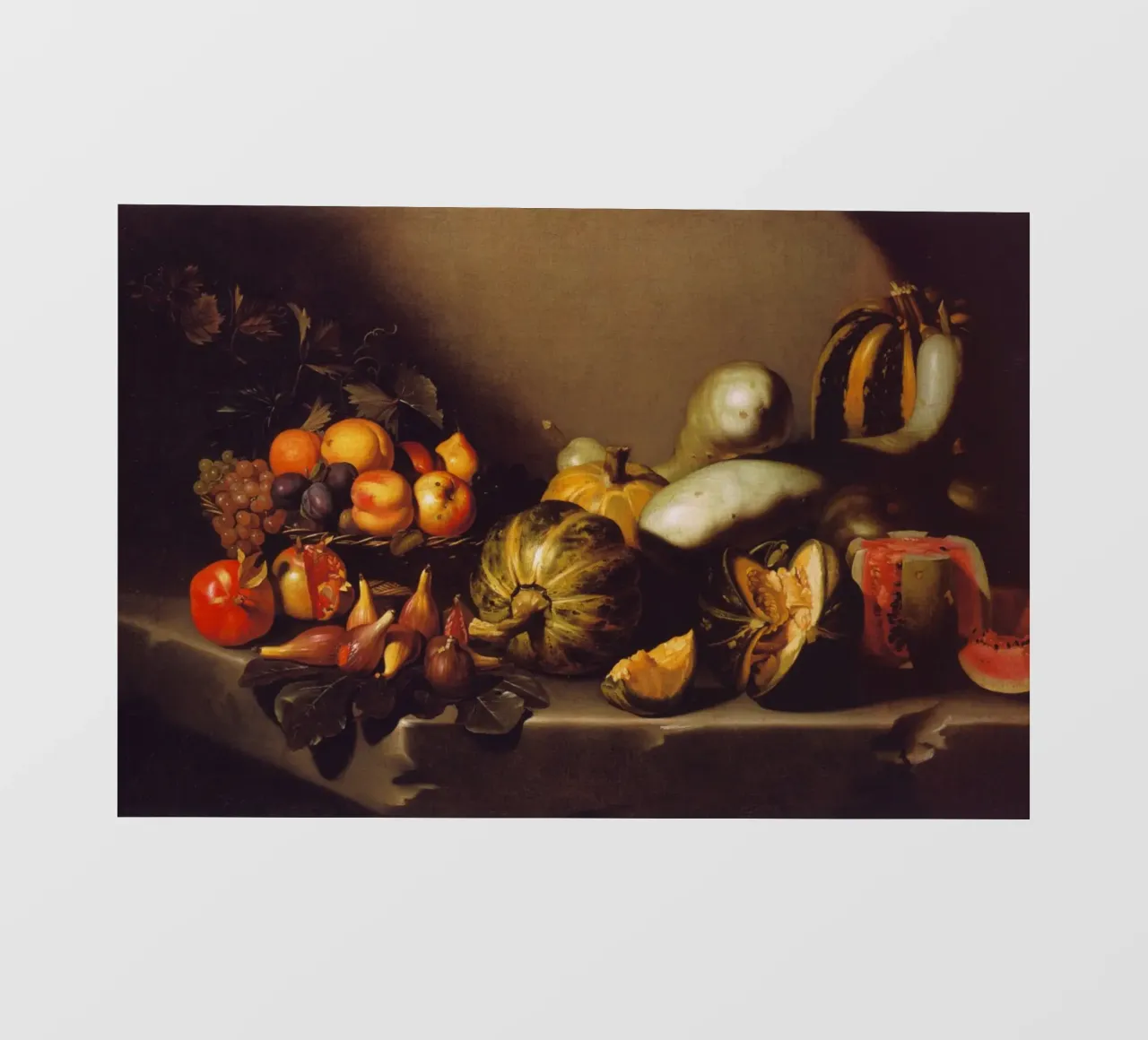 Caravaggio - Still Life with Fruit photo wallpaper by Timeless Artworks