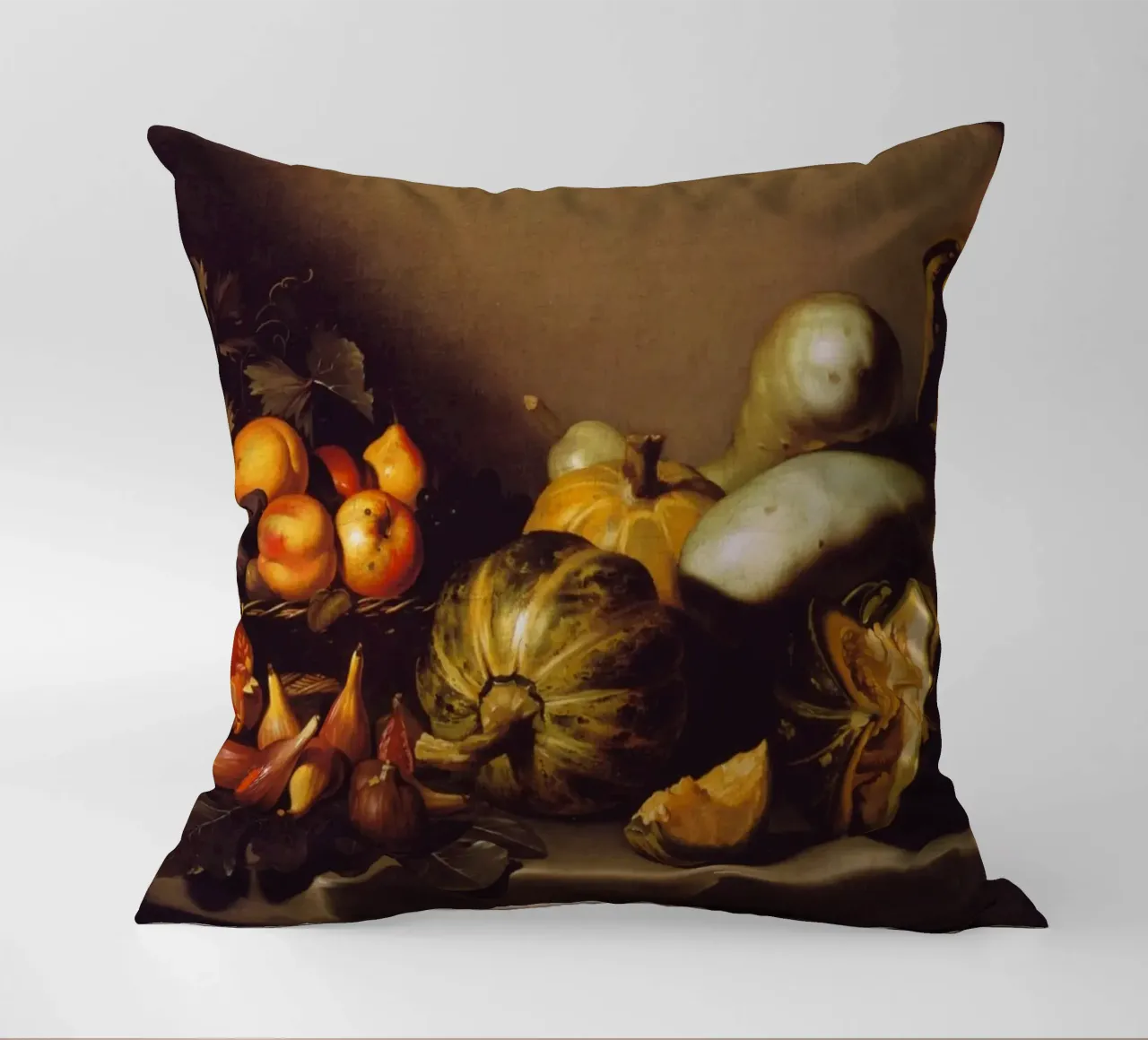 Caravaggio - Natura morta con frutta cuscino da Timeless Artworks