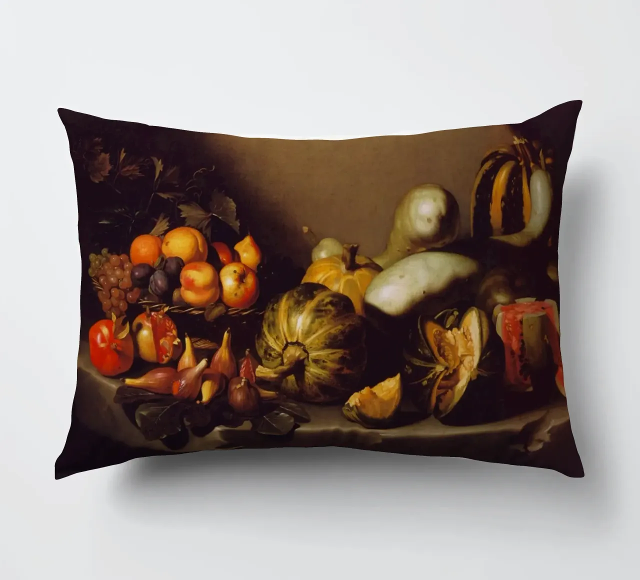 Caravaggio - Natura morta con frutta cuscino da Timeless Artworks