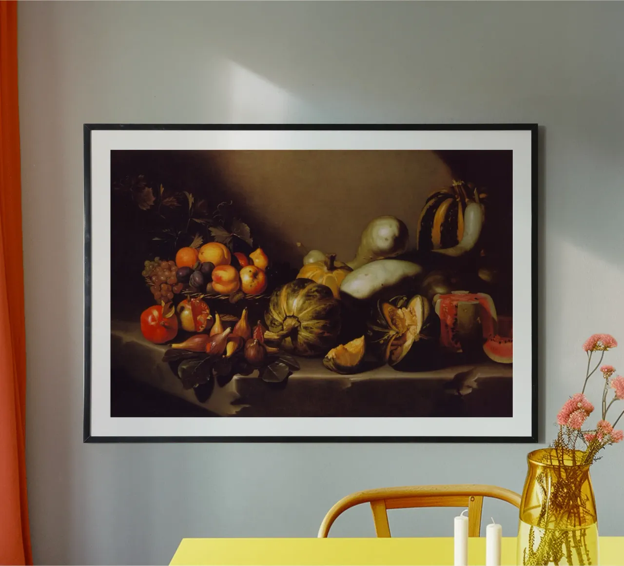 Caravaggio - Still Life with Fruit hahnemühle by Timeless Artworks