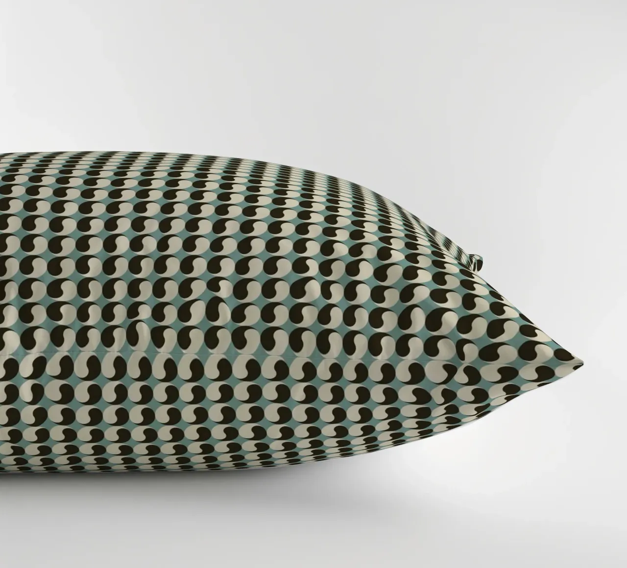 Tao symbol decorative cushion by Little Dean
