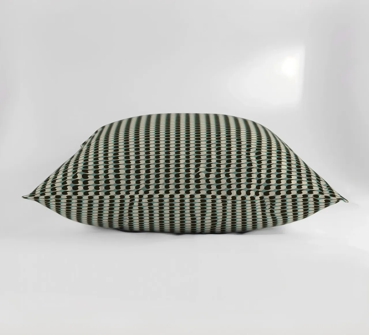 Tao symbol decorative cushion by Little Dean