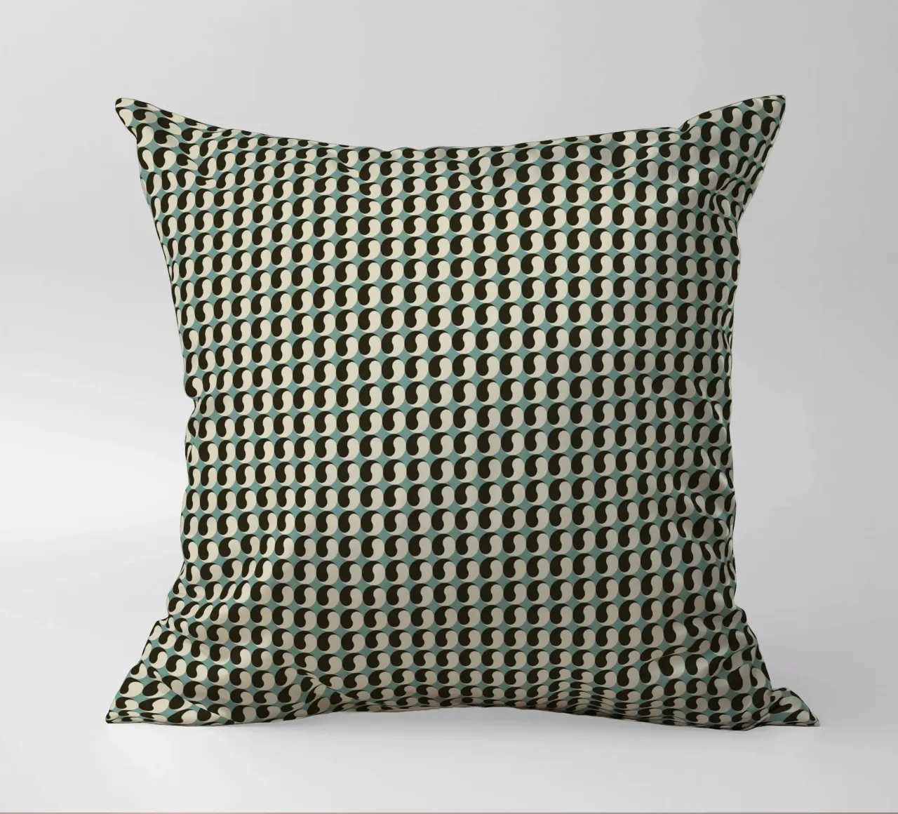 Tao symbol decorative cushion by Little Dean