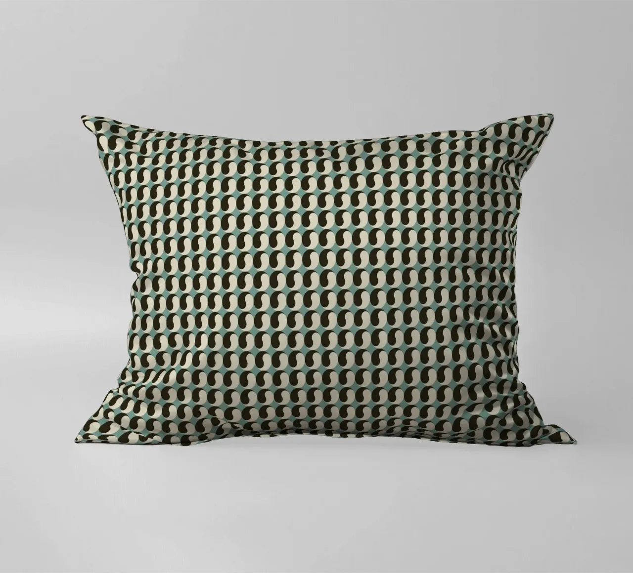 Tao symbol decorative cushion by Little Dean