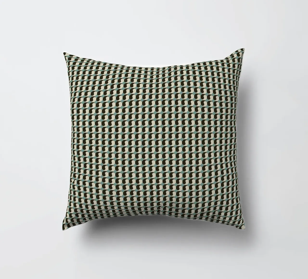 Tao symbol decorative cushion by Little Dean