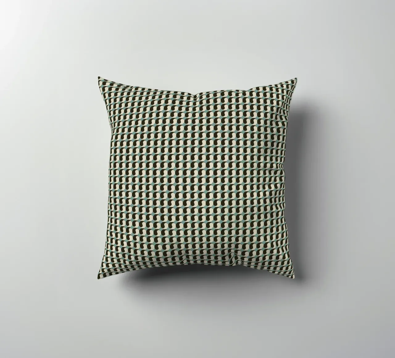 Tao symbol decorative cushion by Little Dean